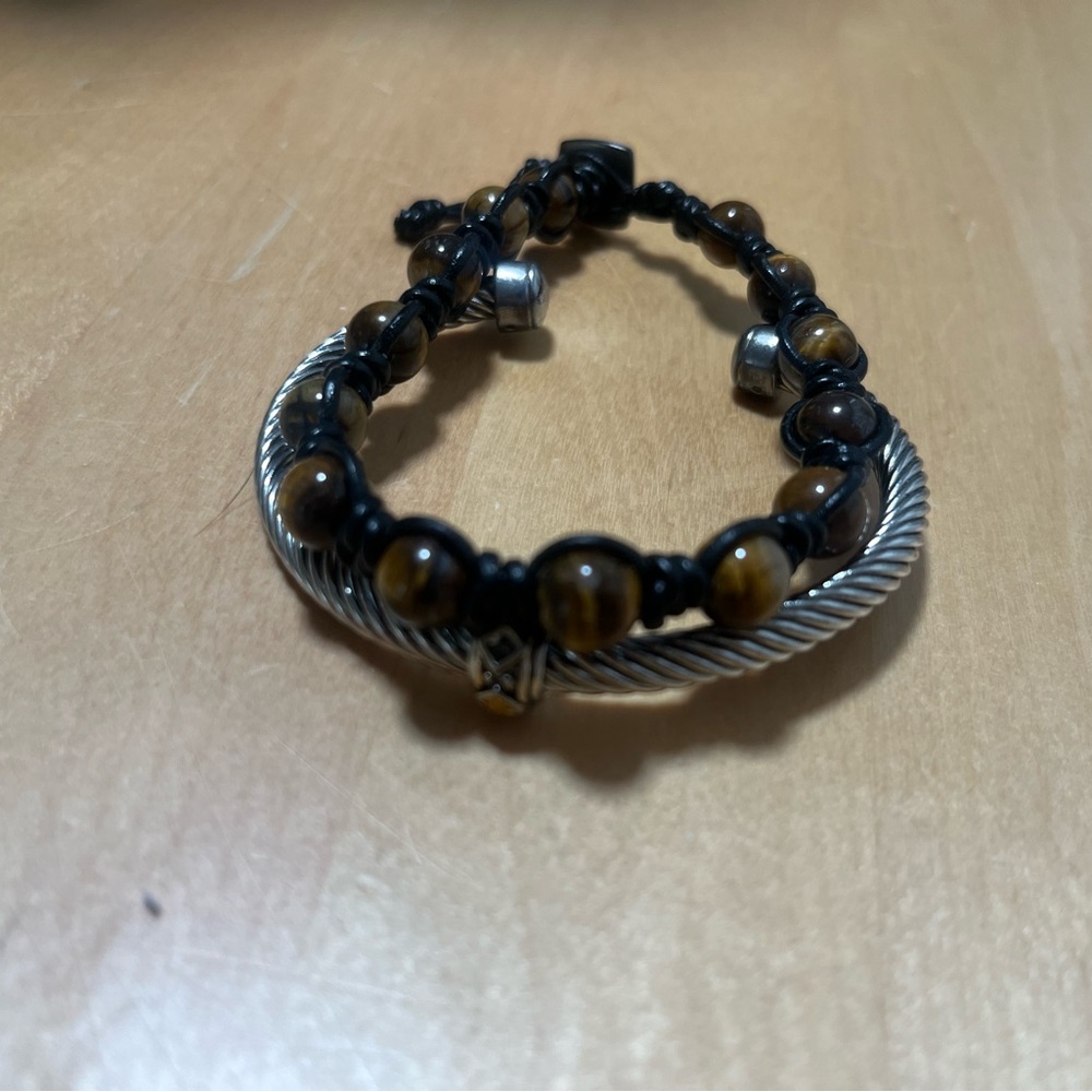 Bracelet stack -natural